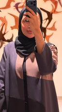عباية يومية باللون الأسود - 4035 - صورة 4