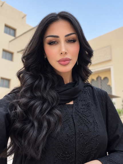 عباية مزنه حمدان Mezna Hamdan Abaya - 4041