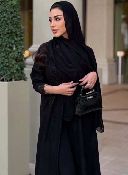عباية مزنه حمدان  Mezna Hamdan Abaya - 4003